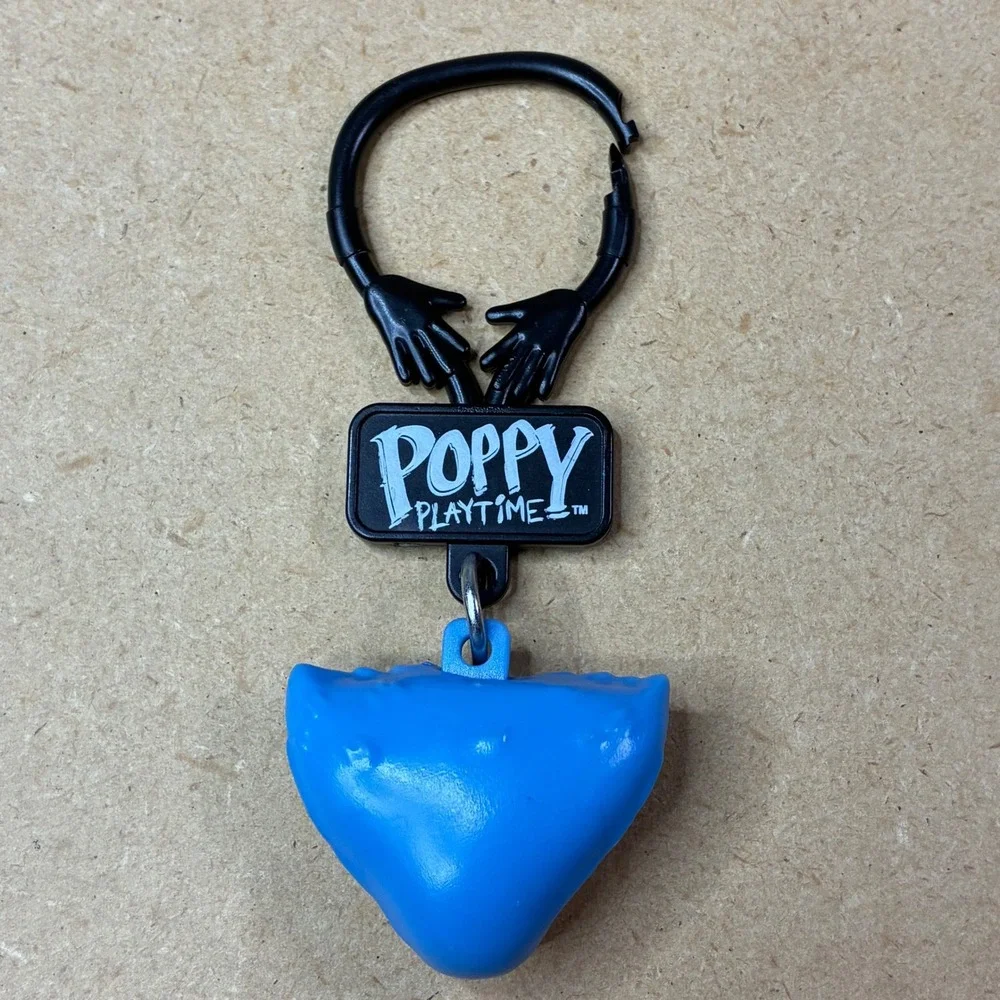 Huggy Wuggy Poppy Playtime Face Head Collector Clips Keychain 2022 Phat Mojo